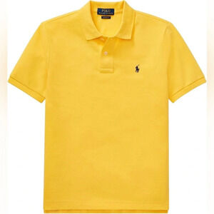 NEW Polo Ralph Lauren Kids Yellow Polo shirt size L